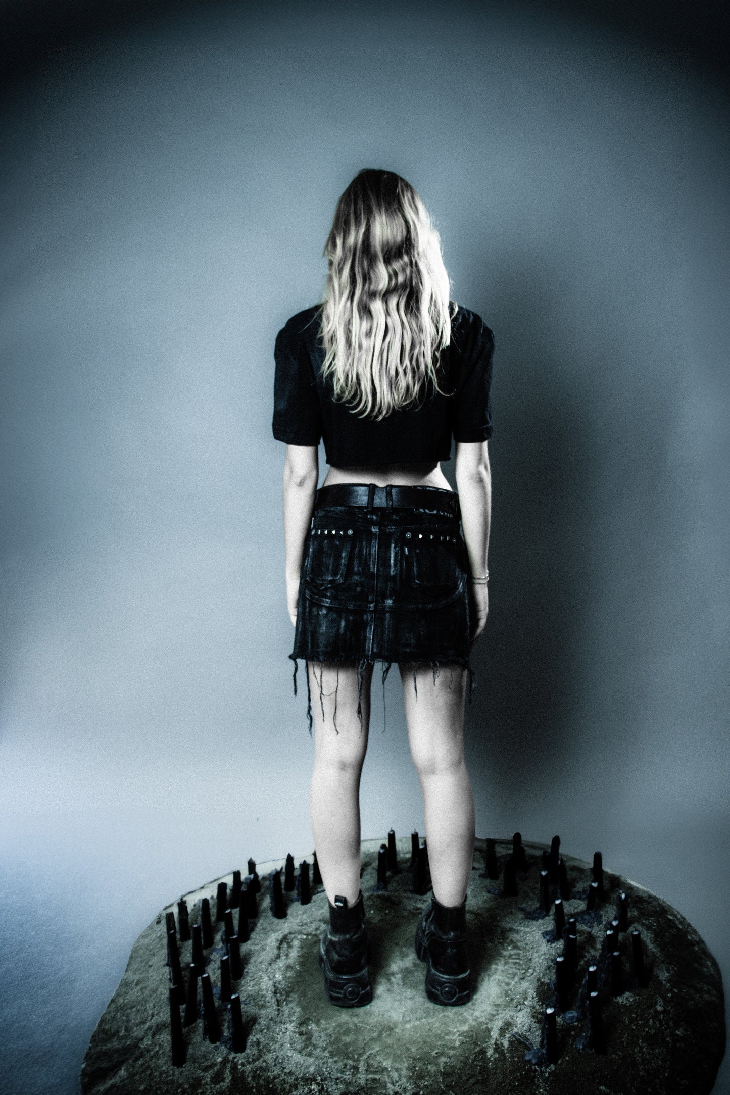 SOL WAXED SKIRT