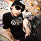 Subliminal x UpTop Rider T-shirt Black
