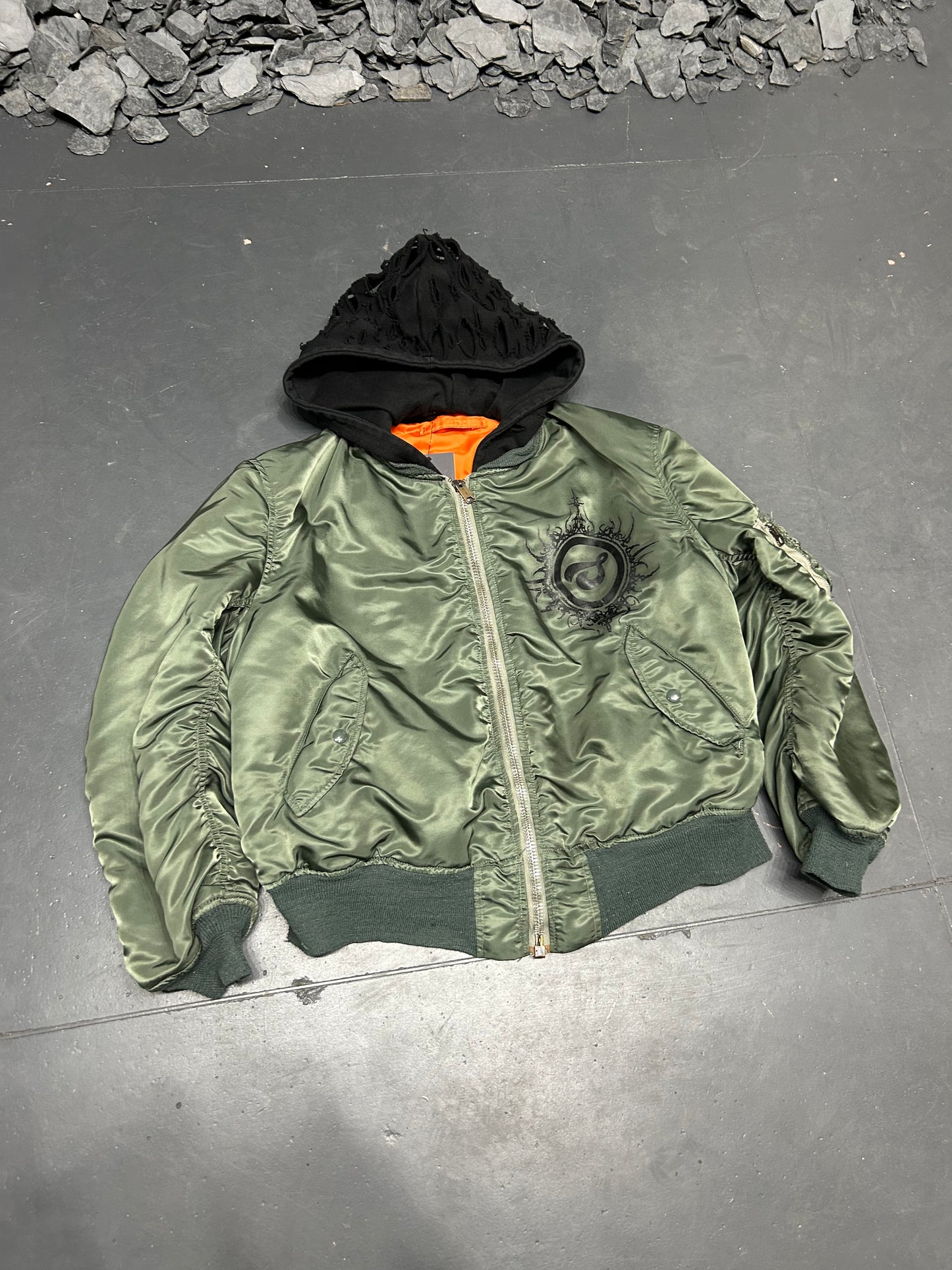 Hybrid Hooded Bomber