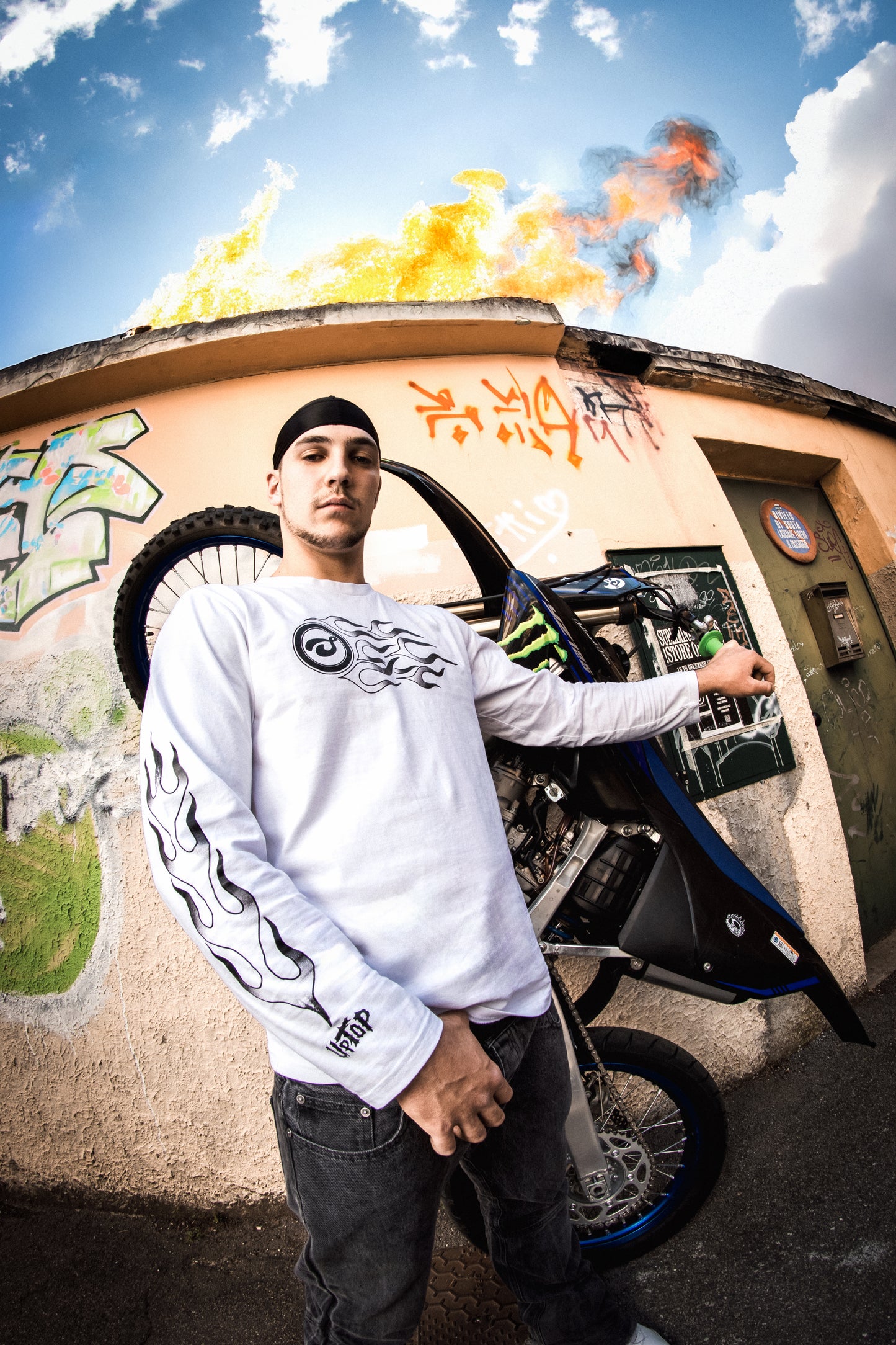 Subliminal x UpTop Rider Longsleeve White