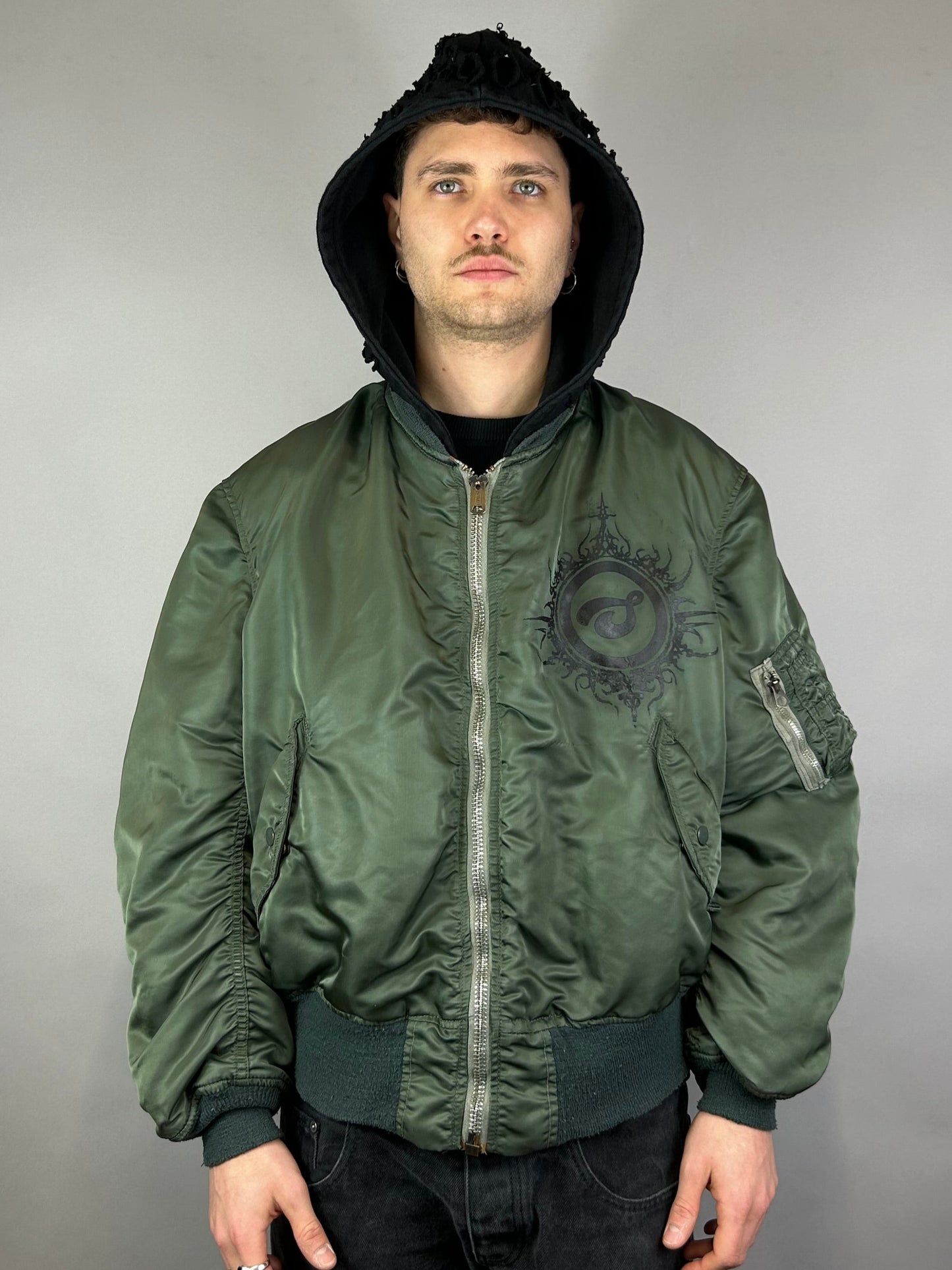 Hybrid Hooded Bomber