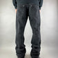 Flared Plain Denim
