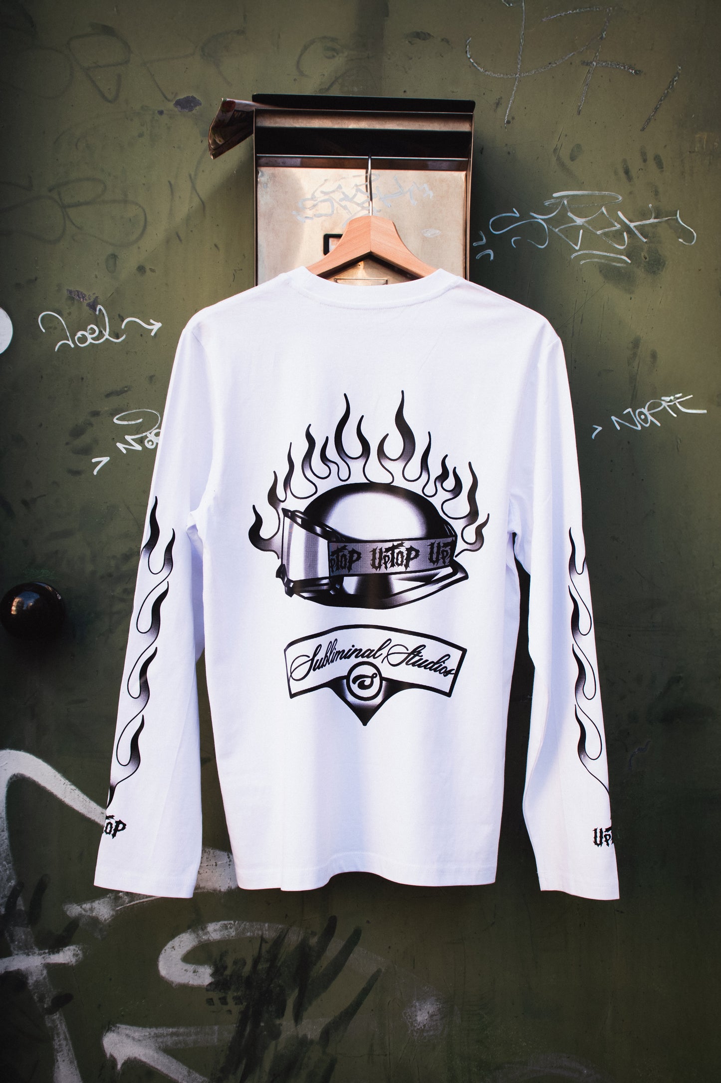Subliminal x UpTop Rider Longsleeve White