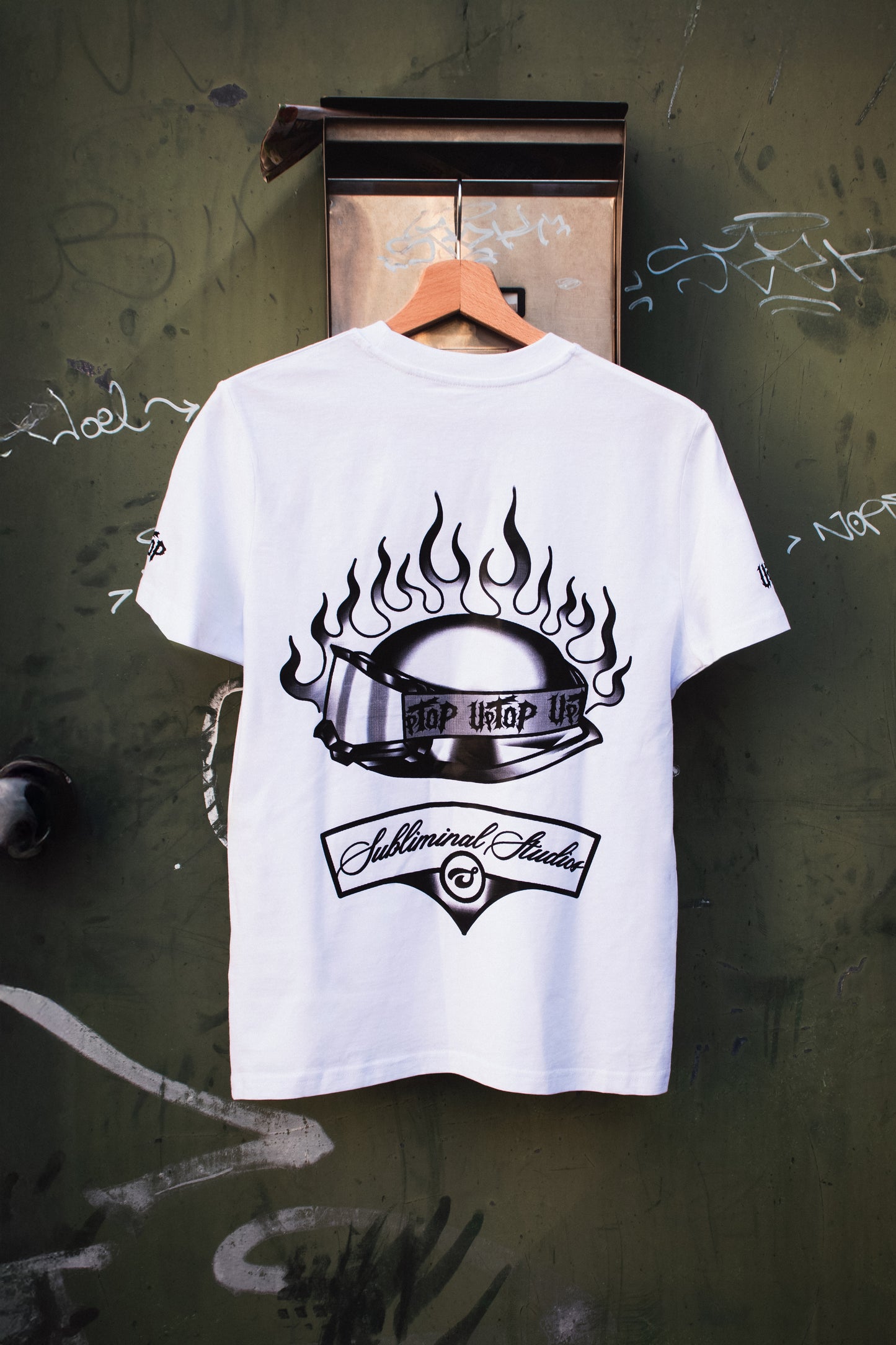 Subliminal x UpTop Rider T-shirt White