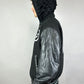 Hybrid Hooded Varsity Jacket