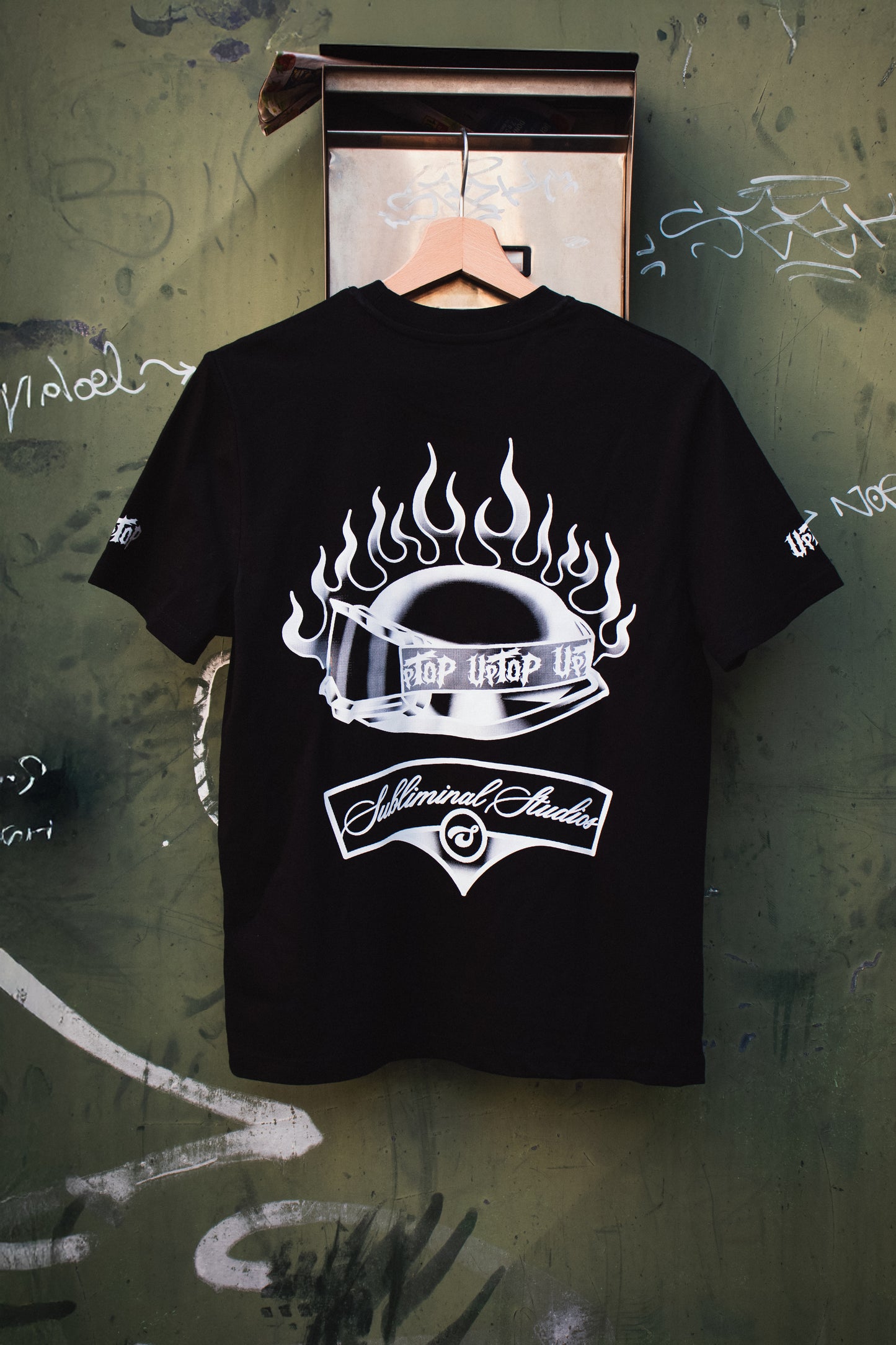 Subliminal x UpTop Rider T-shirt Black