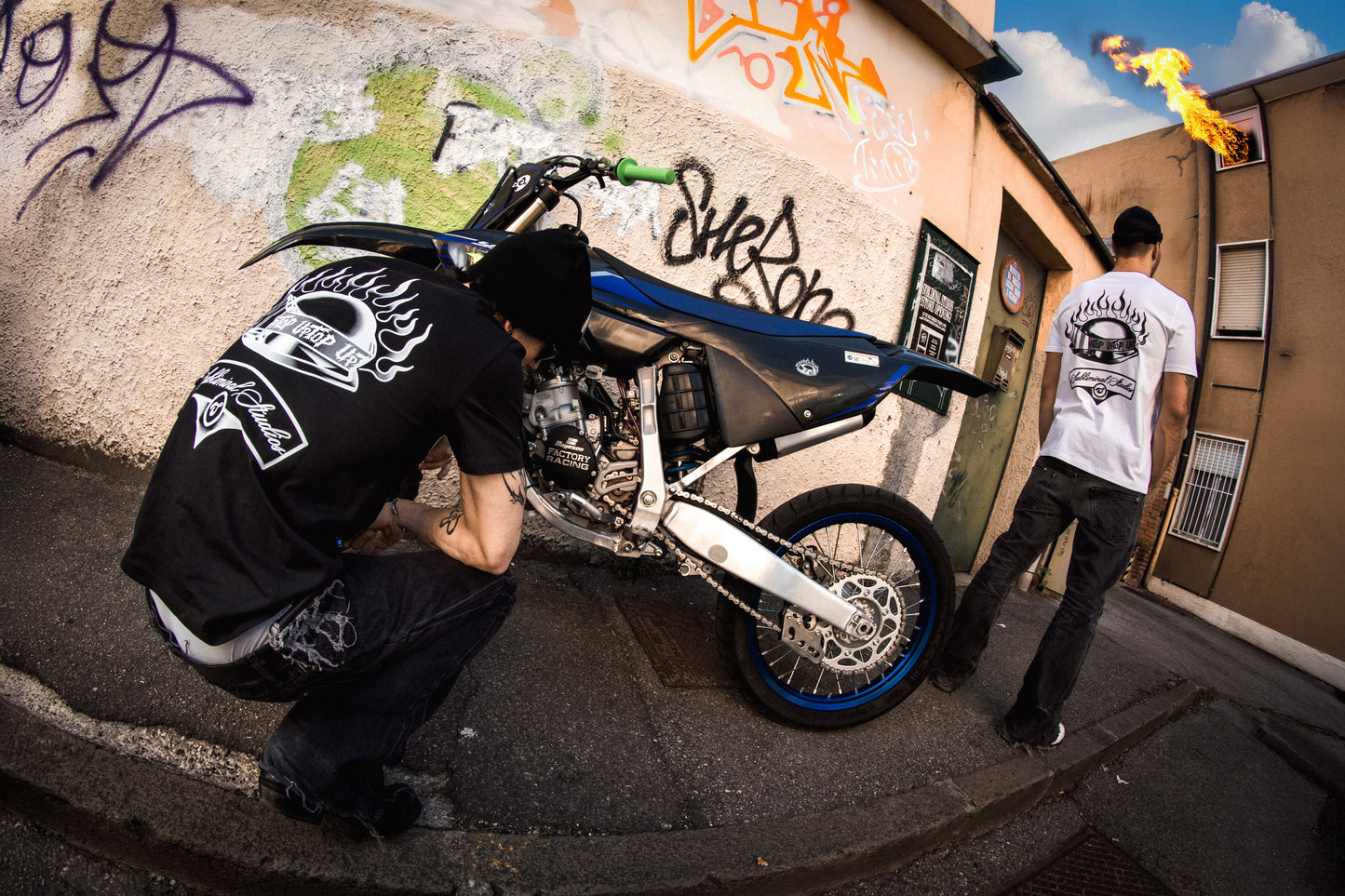 Subliminal x UpTop Rider T-shirt White