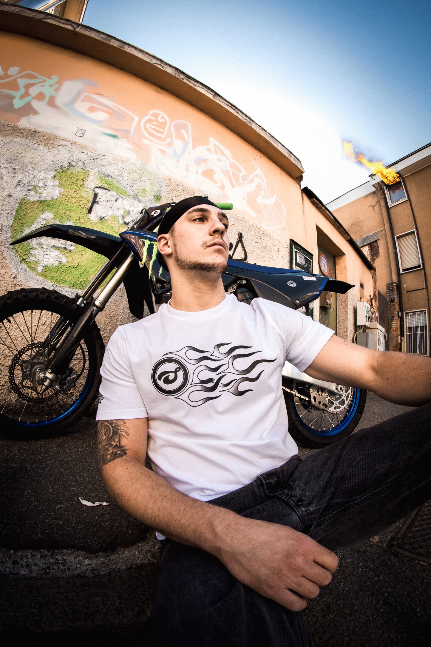 Subliminal x UpTop Rider T-shirt White