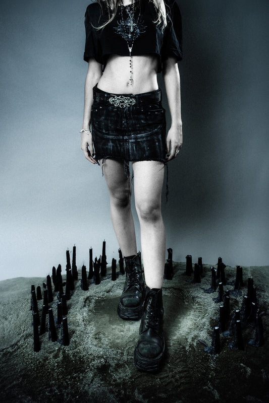 SOL WAXED SKIRT