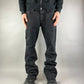 Flared Plain Denim