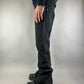 Flared Plain Denim