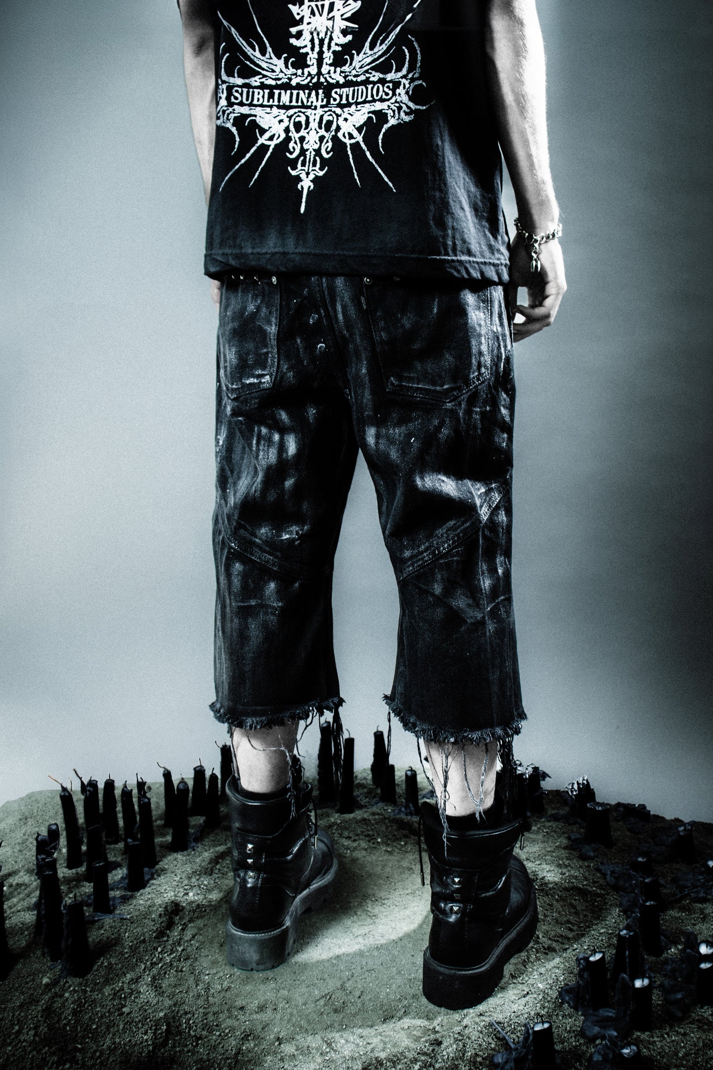SOL WAXED SHORTS