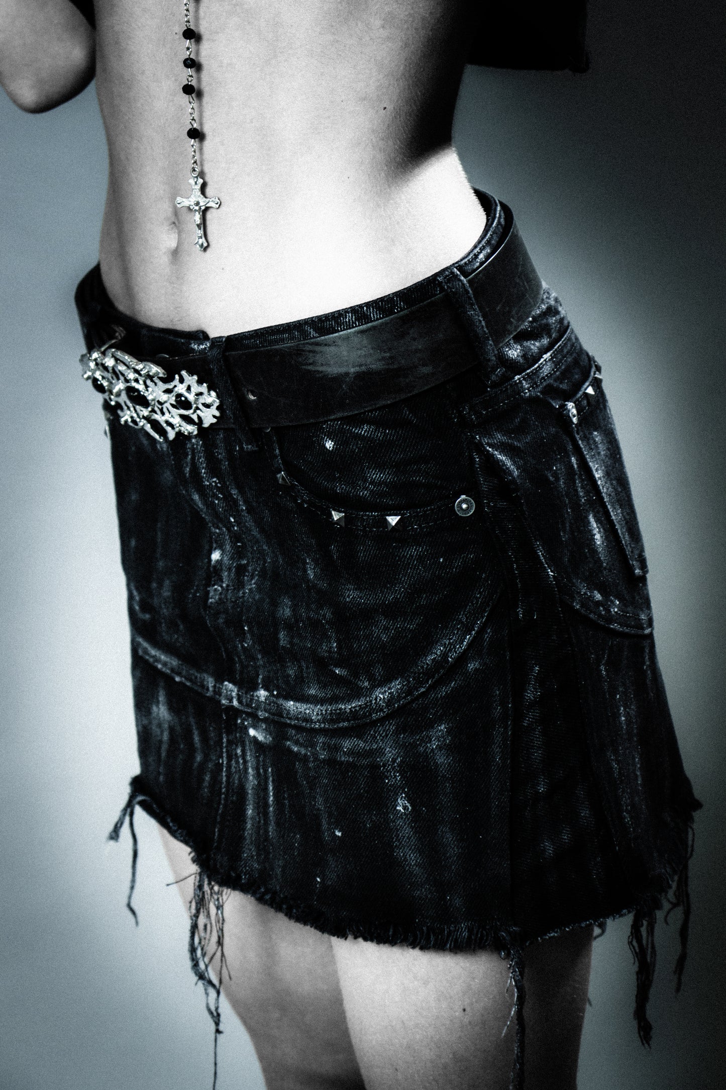 SOL WAXED SKIRT